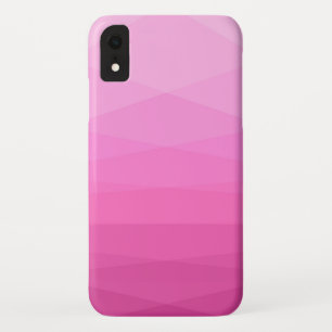 Pink Polygonal iPhone XR Case