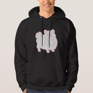 Pink Pomeranian Hoodie