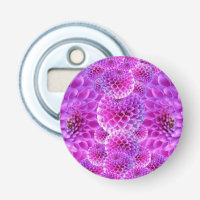 Pink PomPom Dahlia Flowers