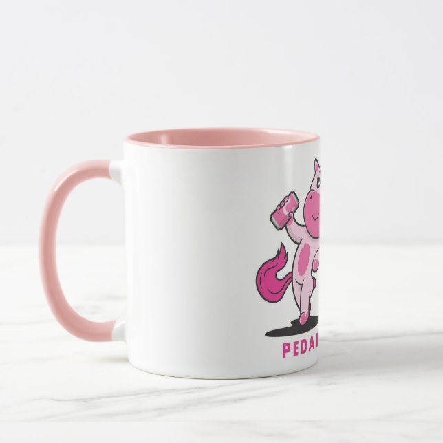 Pink Pony Pedal Pub Indy  Mug (Left)