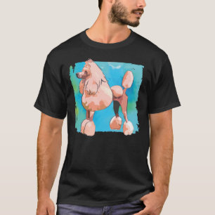 Pink Poodle groomed to the max T-Shirt