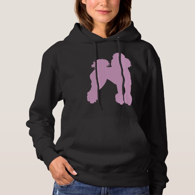 Pink Poodle               Hoodie (Front)