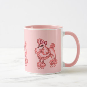 Pink Poodle Mug