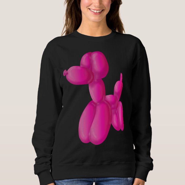 Pink Poodle                 Sweatshirt (Front)