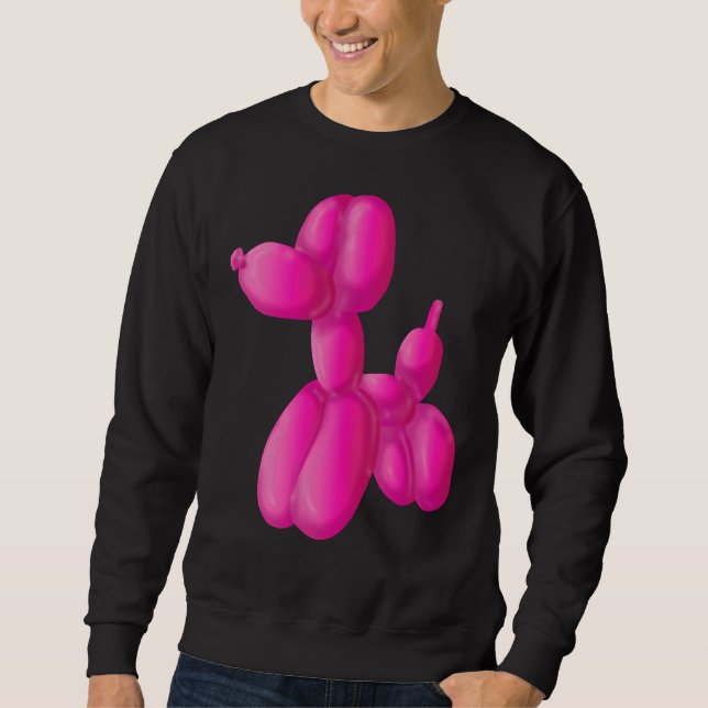 Pink Poodle                 Sweatshirt (Front)