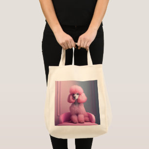 PINK POODLE TOTE