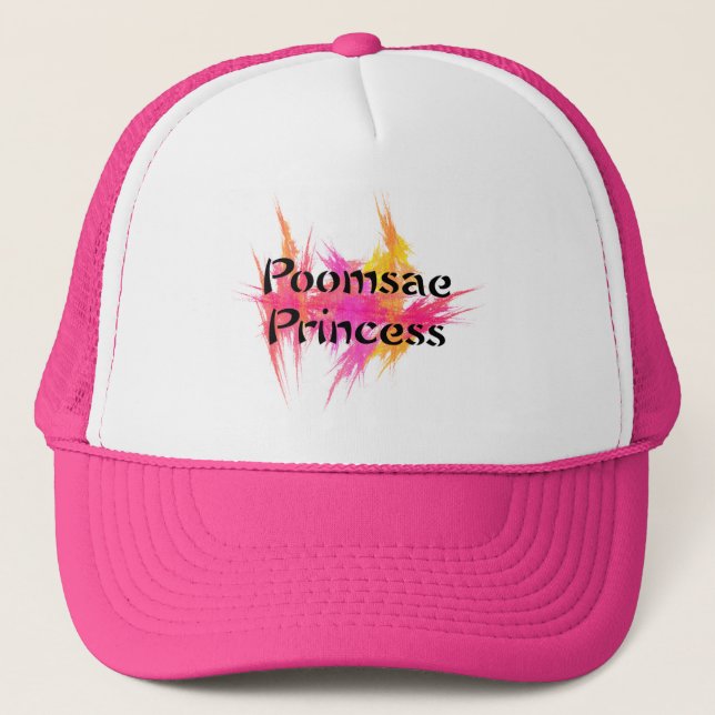 Pink Poomsae Princess Hat (Front)
