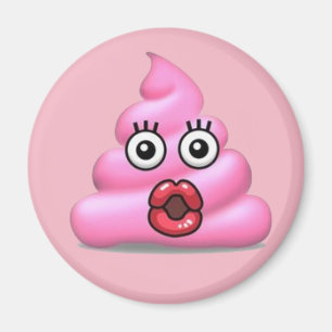 Pink Poop emoji Magnet
