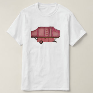 pink pop up camper design T-Shirt