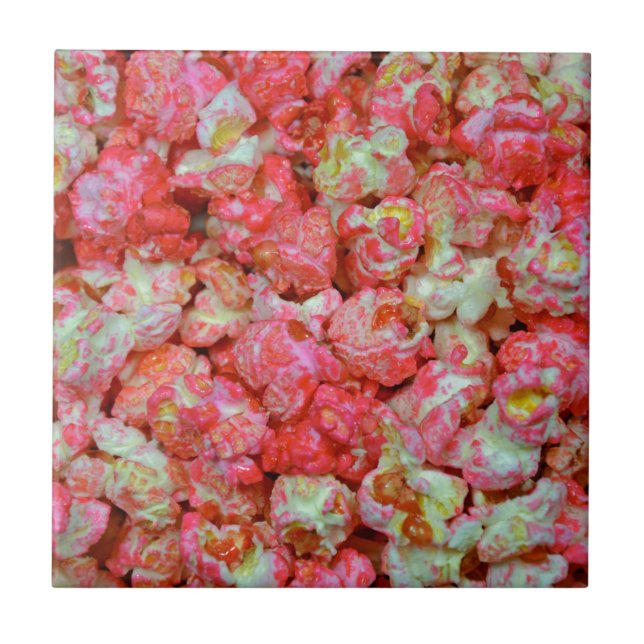 Pink popcorn tile (Front)
