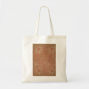 Pink Poppy (by William Morris) Tote Bag