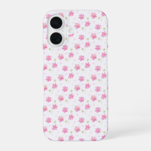 Pink Posies iPhone 16 Case