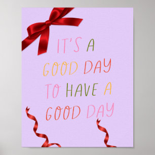 Pink Positive Affirmation Wall Art