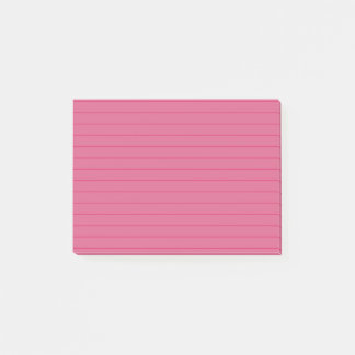 Pink Post-it Notes