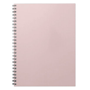 Pink Potpourri Pastel Solid Colour Print Notebook