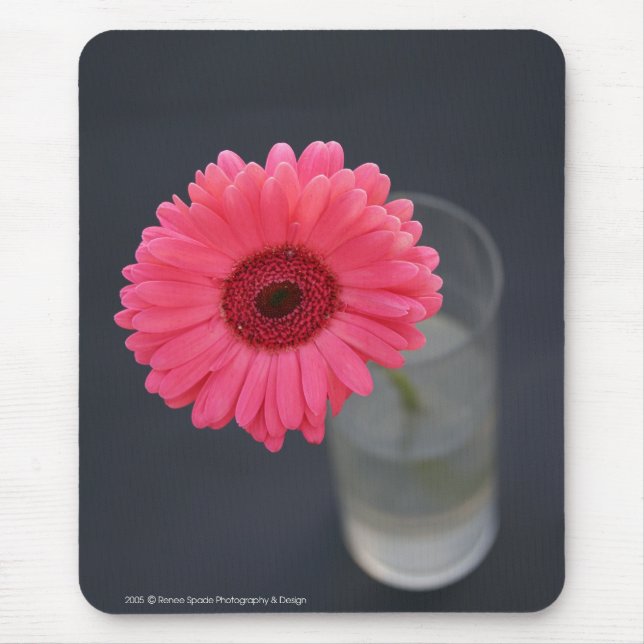 Pink Power Mouse Pad (Front)