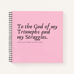 Pink Prayer Journal