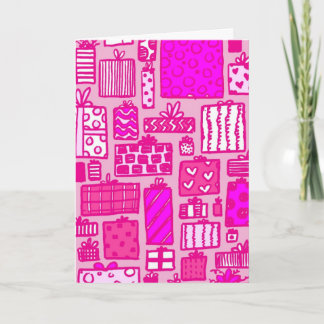 Pink Presents Card