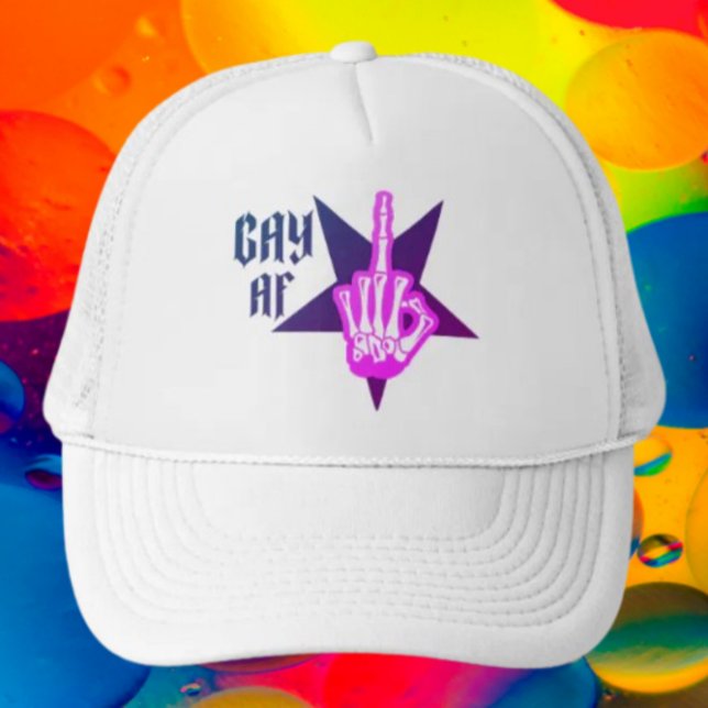 Pink Pride Defiance Trucker Hat (Creator Uploaded)