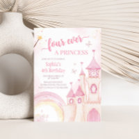 Pink Princess 4th Birthday Party