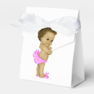 Pink Princess Baby Shower Favour Boxes