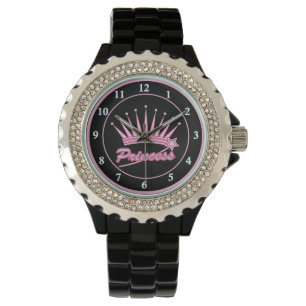 Pink Princess Crown Watch