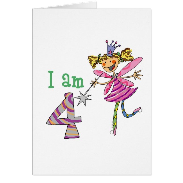 Pink princess fairy (age 4) (Front)