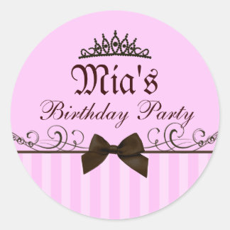 Pink Princess Sticker