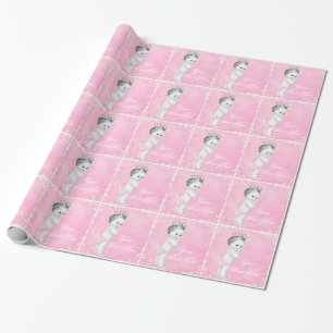 Pink Princess Wrapping Paper