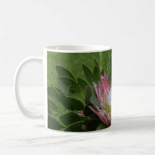 Pink Protea Flower Coffee Mug