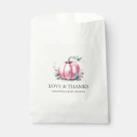 Pink Pumpkin Baby Shower