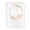 Pink Pumpkin Baby Shower Invitation