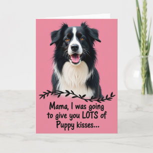 Pink Puppy Mother Love Card