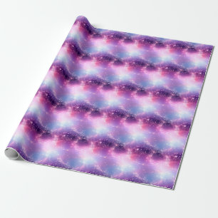 Pink & Purple Abstract Wrapping Paper