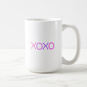 Pink, purple and lavender Xoxo lovely Coffee Mug