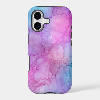 Pink Purple Blue Alcohol Ink