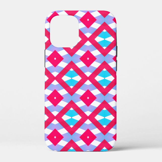 pink, purple, blue diamond Case-Mate iPhone case (Back)