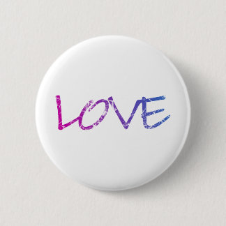 Pink, Purple, Blue Love Vintage 6 Cm Round Badge