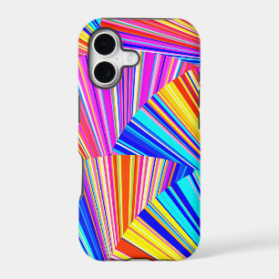 Pink Purple Blue Yellow Graphic Pattern