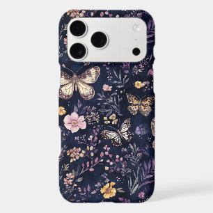 Pink Purple Butterflies Flowers