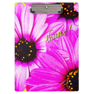 Pink/Purple Daisies, thanx! - Clipboard