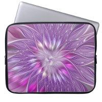 Pink Purple Flower Passion Abstract Fractal Art