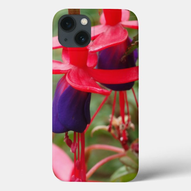 Pink Purple Flowers Apple iPhone 7, Tough Xtreme Case-Mate iPhone Case (Back)