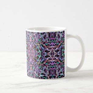 Pink Purple Geometric Coffee Mug