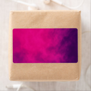 Pink Purple Gradient Shipping Labels – Customise