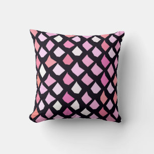 Pink Purple Lavender Red Pattern Cushion