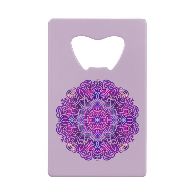 Pink & Purple Mandala Pattern (Front)