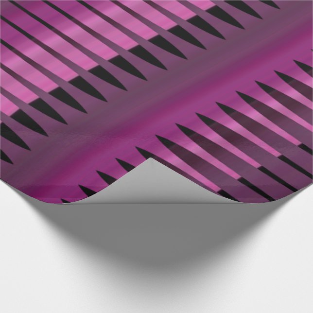Pink Purple Peruvian Array Gift Wrapping Paper (Corner)