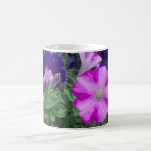 Pink & Purple Petunias Coffee Mug