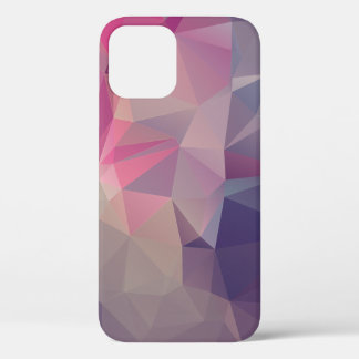 Pink Purple Pyramid Abstract Art Design Case-Mate iPhone 12 Case